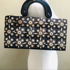 😎Handbag with wooden tiles and wooden handle💃🏻